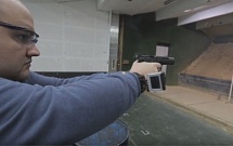 ШОН учится практической стрельбе в стрелковом клубе Выстрел
